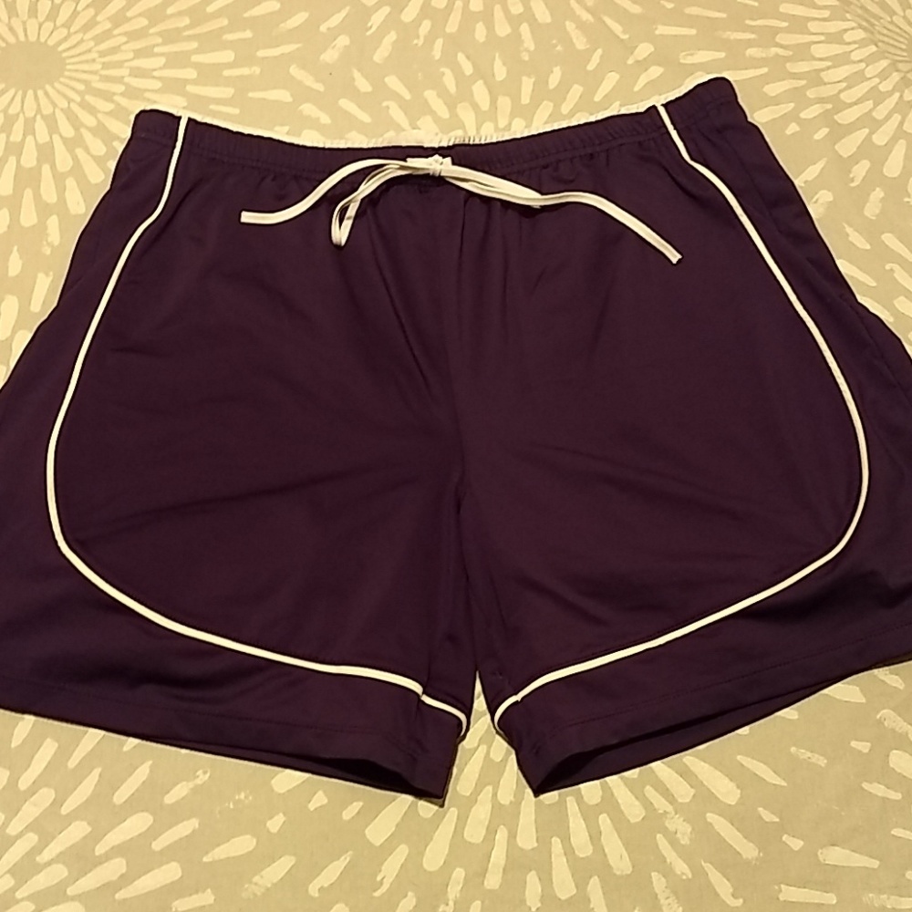 Purple Athleta shorts